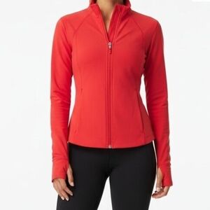 Athleta Salutation Jacket Red Women's